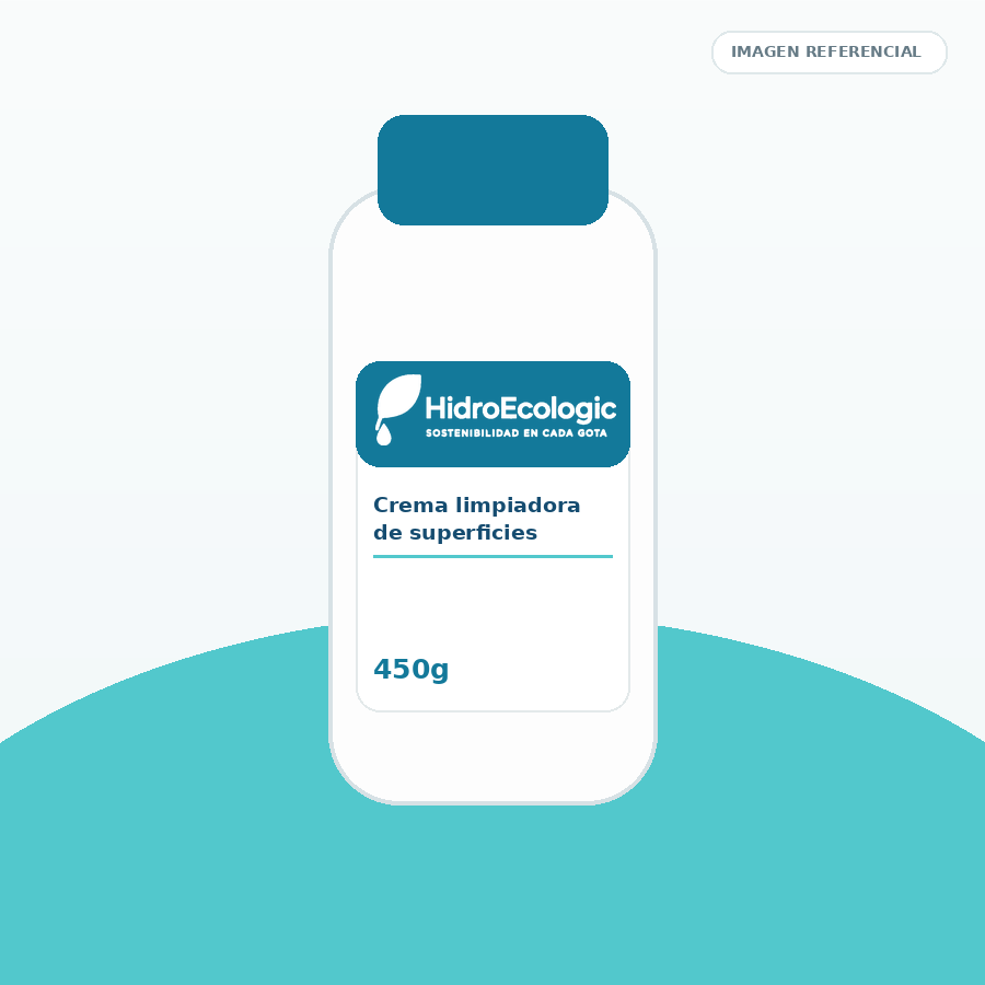 Crema limpiadora de superficies